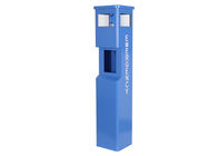 SOS Solar Power Emergency Phone LED Blue Light For Malls / Campuses / Open Areas