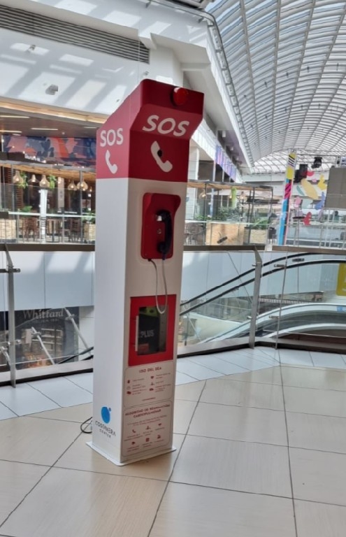 Latest company news about JR210-1B-SIP Installed in Chilean Shopping Mall