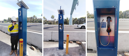 Latest company news about JR208-FK Vandal Resistant Telephone Installed On The M4 Motorway in Australia