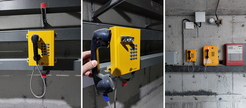 Latest company news about JR Telephone Installed in Shandong Binzhou Underground Pipe Gallery