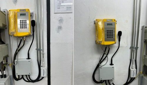 Latest company news about Explosion-Proof Telephone Is Installed At The Kozloduy Nuclear Power Plant