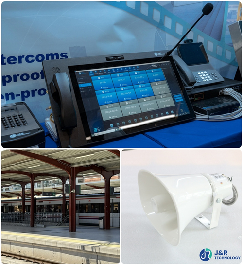 Latest company news about Smart IP Public Address System for Metro Stations | J&R Train Station Communication Solution