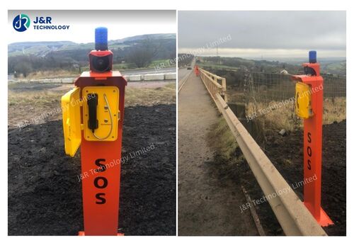 Latest company news about Introducing the Customized JR101-CB-4G Industrial-Grade Emergency Telephone for the UK Bridge Project
