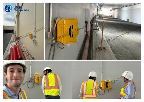Latest company blogs about JR101-CB-AL Waterproof Telephone Successfully Installed in UAE Tunnel Project with Local Support