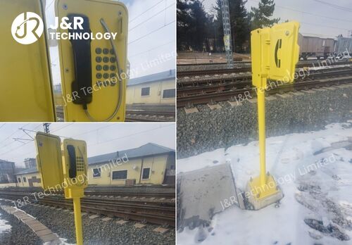 Latest company blogs about J&R Waterproof Railway Telephone JR101-FK-SIP Successfully Installed on Turkish Railway Network