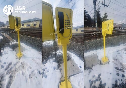 Latest company blogs about JR101-FK-SIP industrial-grade phone ensures railway communication security in extremely cold environment