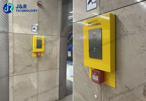 Latest company news about J&R Technology JR301-SC-IW Emergency Telephones Successfully Installed in Istanbul Metro Project
