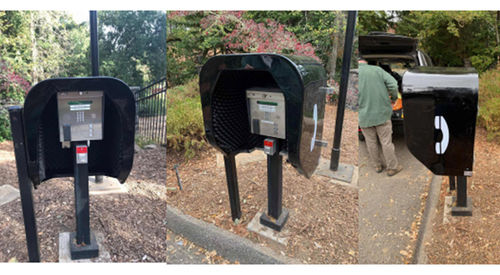 Latest company news about J&R Telephone Hood Installed on the Roadside In America.