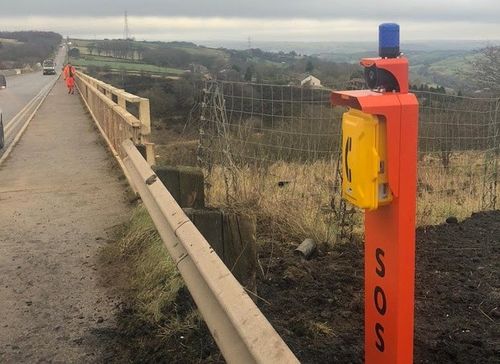 Latest company news about J&R 3G Remote Programming SOS Telephone Pillars for Roadside in UK