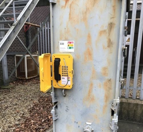 Latest company news about J&R Waterproof Telephone Exported to England