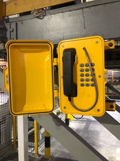 Latest company news about JR Weatherproof telephone installed in Saudi industrial the park
