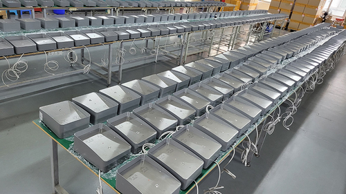 Latest company news about JR custom emergency phone is in mass production!  These Emergency Telephone will be installed in India power plant