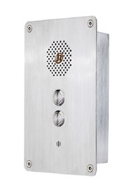 Anti Rust Elevator Emergency Phone Built In Ringer, Flush mounted Lift Help Point