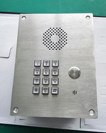 Waterproof Clean Room Telephone / Hands Free Intercom With Embedded Installation