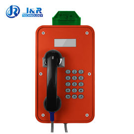 Tunnels Outdoor Weatherproof Telephones / Industrial Analog Telephone With LCD Display