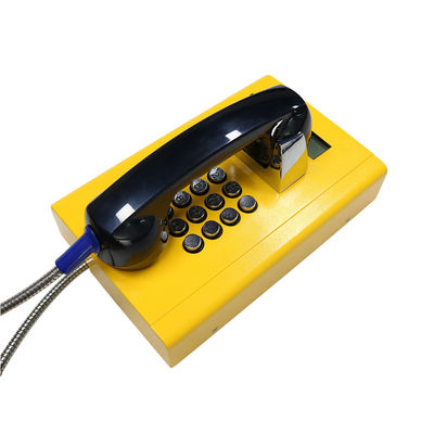 IP55 Analogue DC12V POE Vandal Resistant Telephone SIP GSM LCD Display