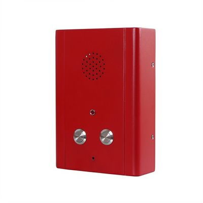 IP65 Public SIP Call Box Vandal Proof DC5V PoE For Metro Station