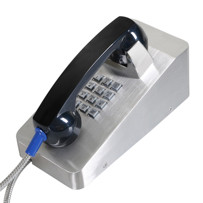 SIP2.0 SS Vandal Resistant Telephone IP54 VoIP Desk Mounting