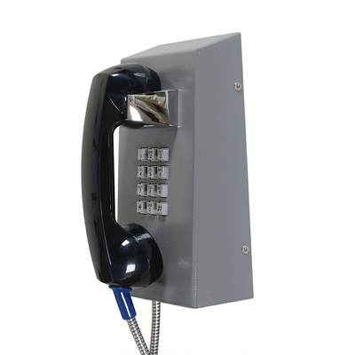 Cold Rolled Steel Vandal Resistant GSM Handset Telephone For Prison / ATM / Bank