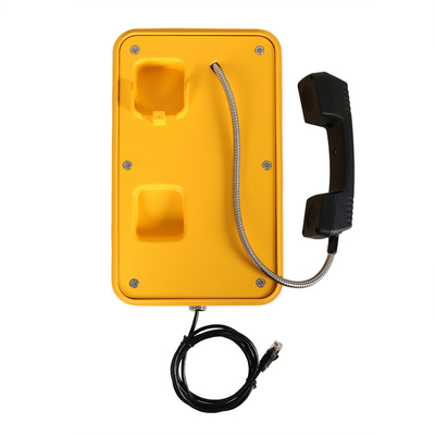 IP67 Weatherproof Analog Phone Moisture Resistant With Flashing Beacon