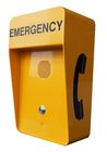 Robust Housing Yellow SIP Call Box IP67 Watertight VoIP Emergency Call Box 