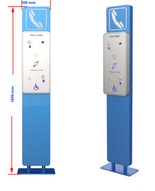 Public Hands Free Service Emergency Phone Tower for Disable Person