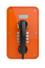 Vandal Resistant Industrial Analog Telephone / Analog Wall Phone With Metal Keypad