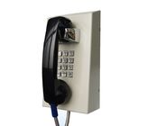 Grey Corrosion Resistance Vandal Proof Telephone With ABS Material Handset