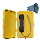 Auto Dial Industrial Weatherproof Telephone Vandal Proof With Broadcast
