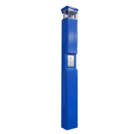 SOS Solar Power Emergency Phone LED Blue Light For Malls / Campuses / Open Areas