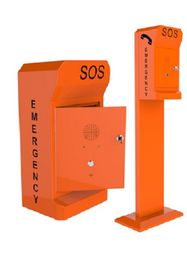 Roadside Hands Free SOS Call Box , Impact Resistance Highway Emergency Phone