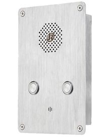 Anti Rust Elevator Emergency Phone Built In Ringer, Flush mounted Lift Help Point