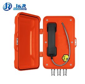 Anti Corrosion Auto Dial Heavy Duty Telephone Box With Power Over Ethernet Powered