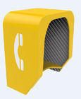Colorful Dust Proof Acoustic Phone Booth With LED Light Fit Noisy Locations