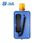 Durable Industrial Weatherproof Telephone With Flashing Light And Stretched Cable