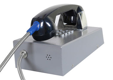 Grey Corrosion Resistance Vandal Proof Telephone With ABS Material Handset