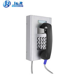 Anti Vandal Prison Visitation Phone Full Rugged Keypad Analogue Version With LCD