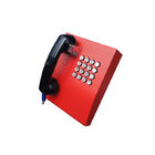 Sip POE Powered Vandal Resistant Telephone Wall Mounted With 16 Keys