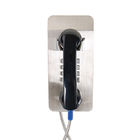 Jail VoIP Iauto Dial Emergency Phone , Stainless Steel Corded Wall Phone IP54-IP65