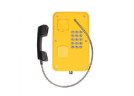 GSM Roadside Emergency Phone Rainproof Wall Mounting Tunnel / Railway Application