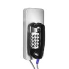 Courtesy Emergency Security Prison Telephone Stainless Steel Full Keypad For Airport