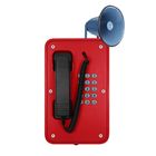 Colorful Heavy Duty Industrial Weatherproof Telephone , SOS Outdoor Emergency Phone
