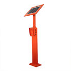Pillar Mounting Emergency Phone Tower Outdoor GSM / 3G / Wireless Solar Powered