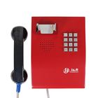 Public Safety Handset Vandal Proof Telephone Metal Enclosure IP65 With Keypad