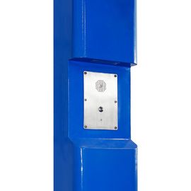 SOS Solar Power Emergency Phone LED Blue Light For Malls / Campuses / Open Areas