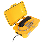 IP67 Moisture Resistant Industrial Weatherproof Telephone With Flashing Lamp And Horn