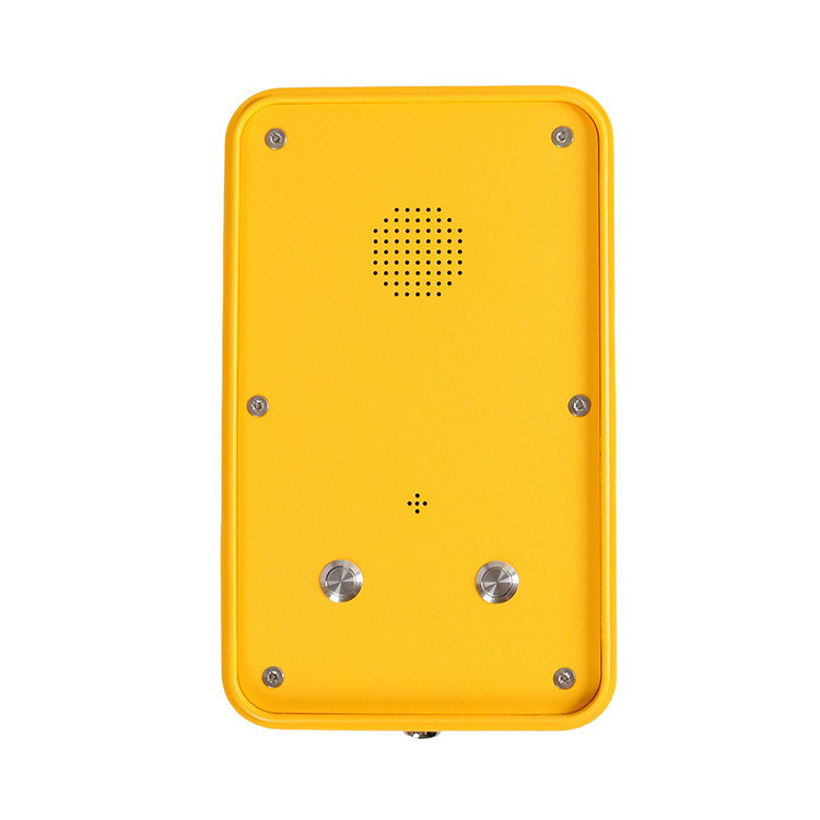 Outdoor Tunnel Weatherproof VoIP Phone IP67 Aluminum Alloy Material