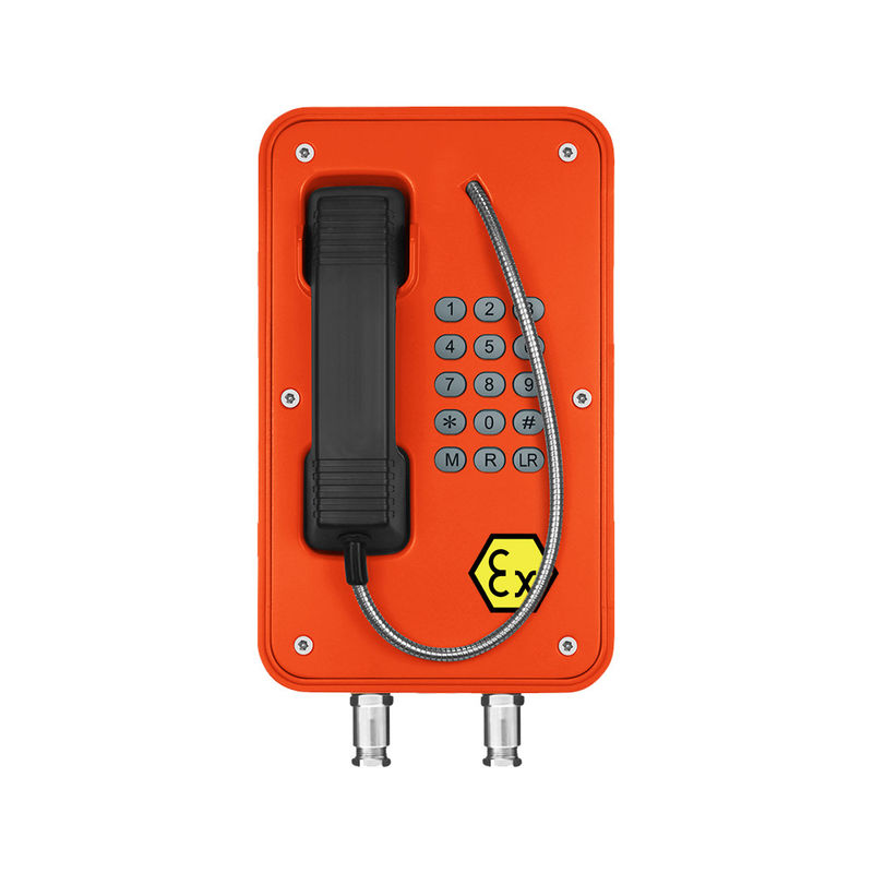 SIP Explosion Proof Hazardous Area Telephone PoE Powered Of Gas Group IIB / IIA