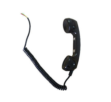 Anti Vandal Black Phone Handset With Switch for Prison Phone