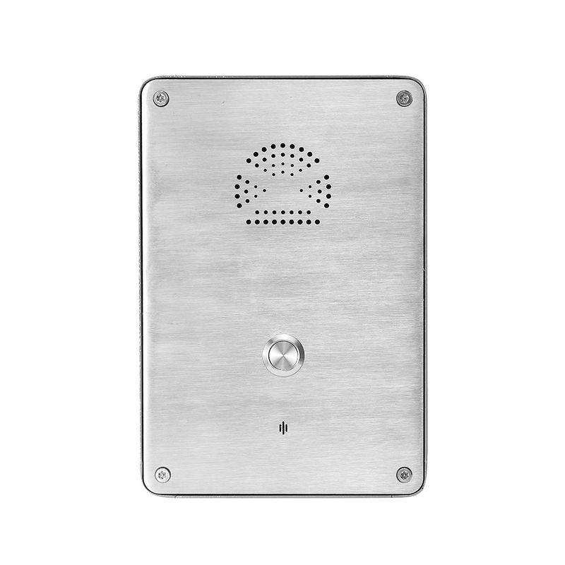 Waterproof Elevator Emergency Phone Simple Installation SIP / VoIP Door Intercom